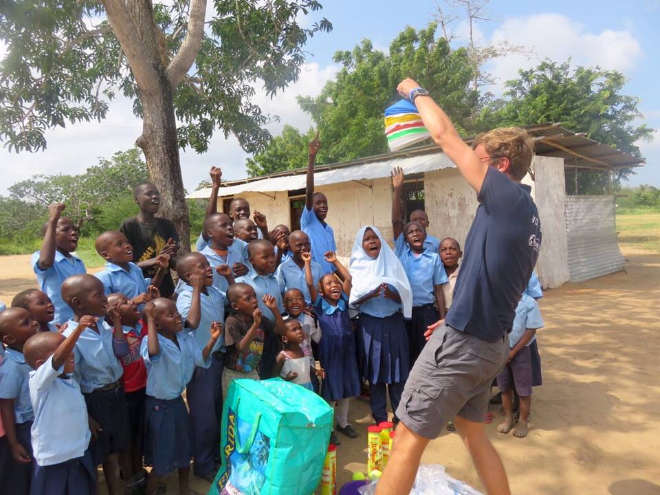 Josh Timms in Kenya